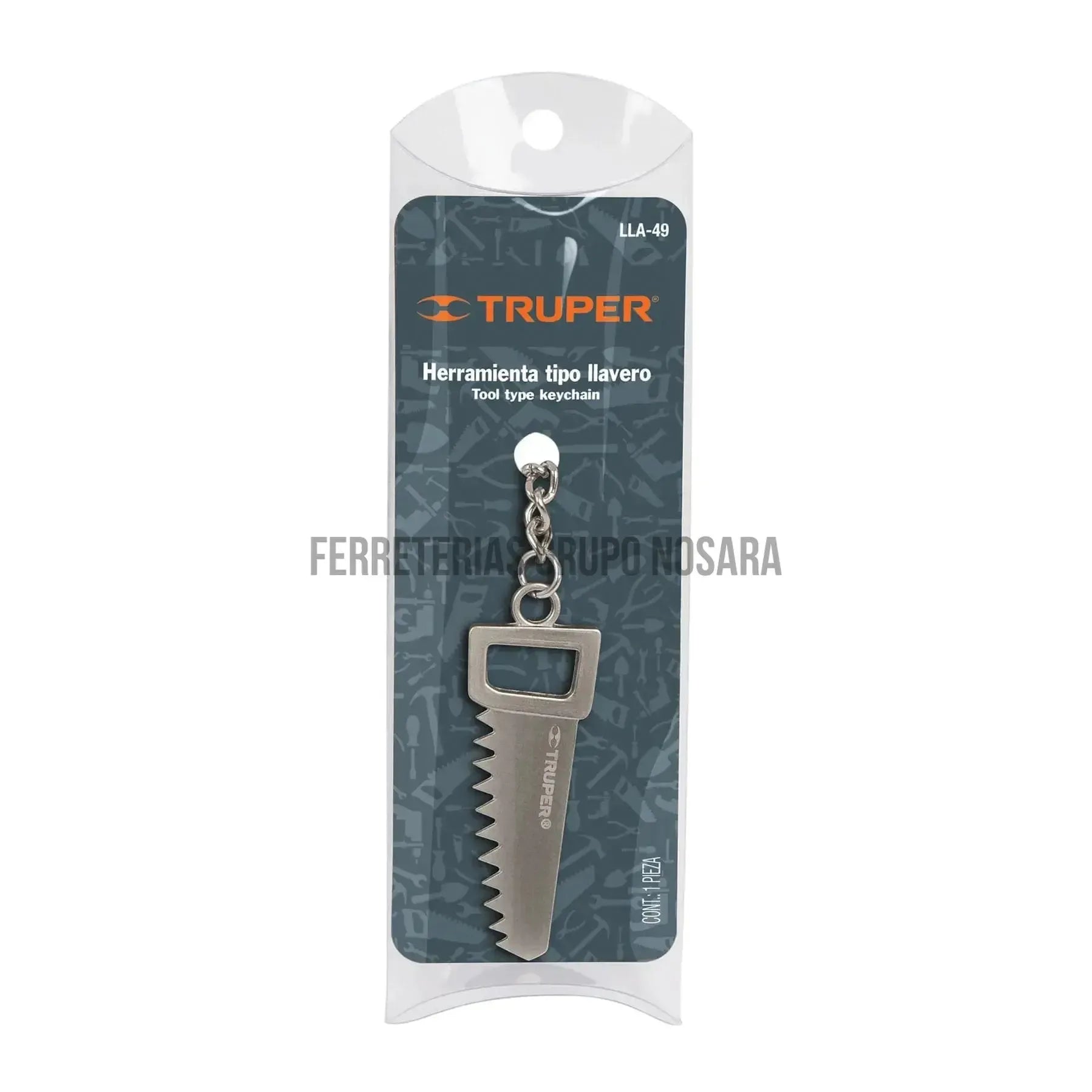 Pieza de llavero tipo herramienta en display box con 49 pz / 13337-