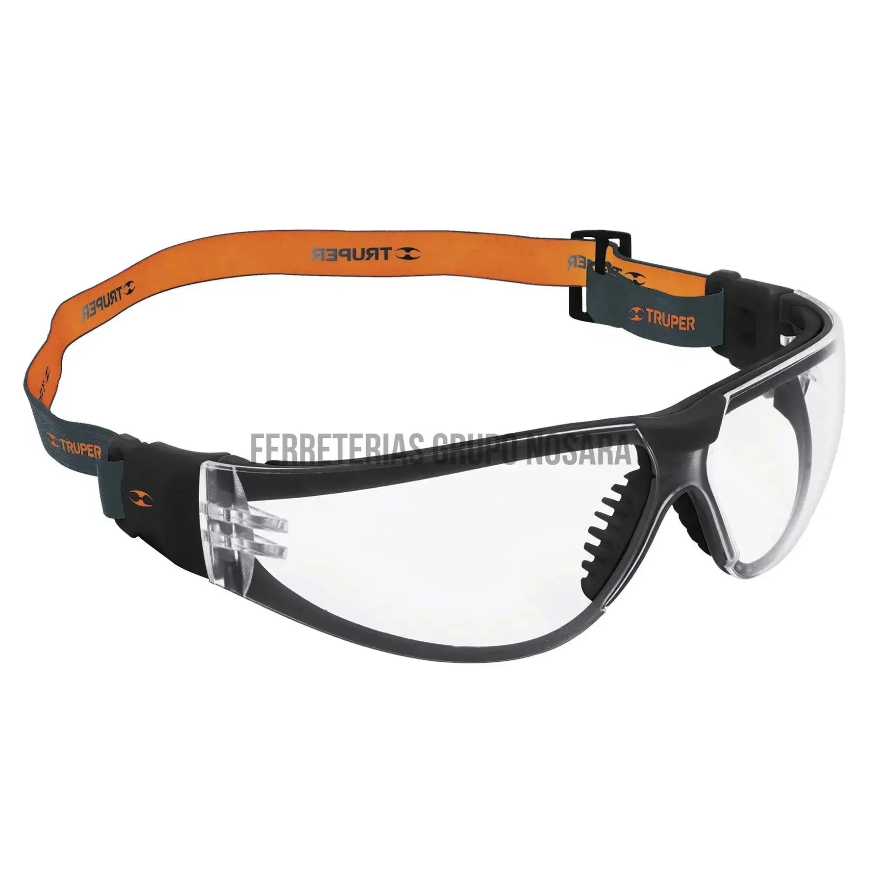 Lentes de seguridad, transparente con banda elástica, Active / 15304-
