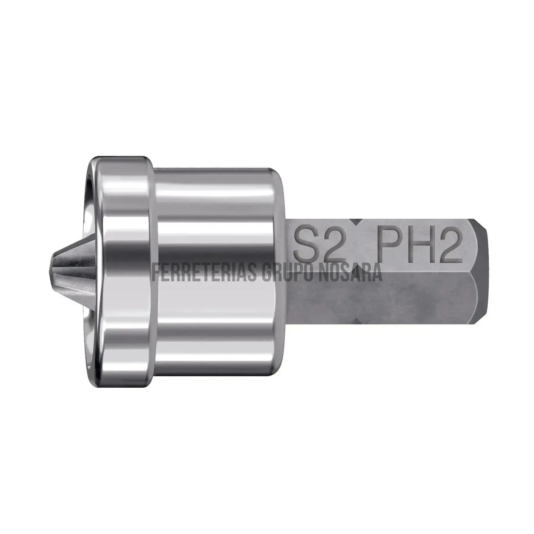 TRUPEREstuche con 5 puntas cruz PH2 muro de yeso largo 1", Expert / 12717-