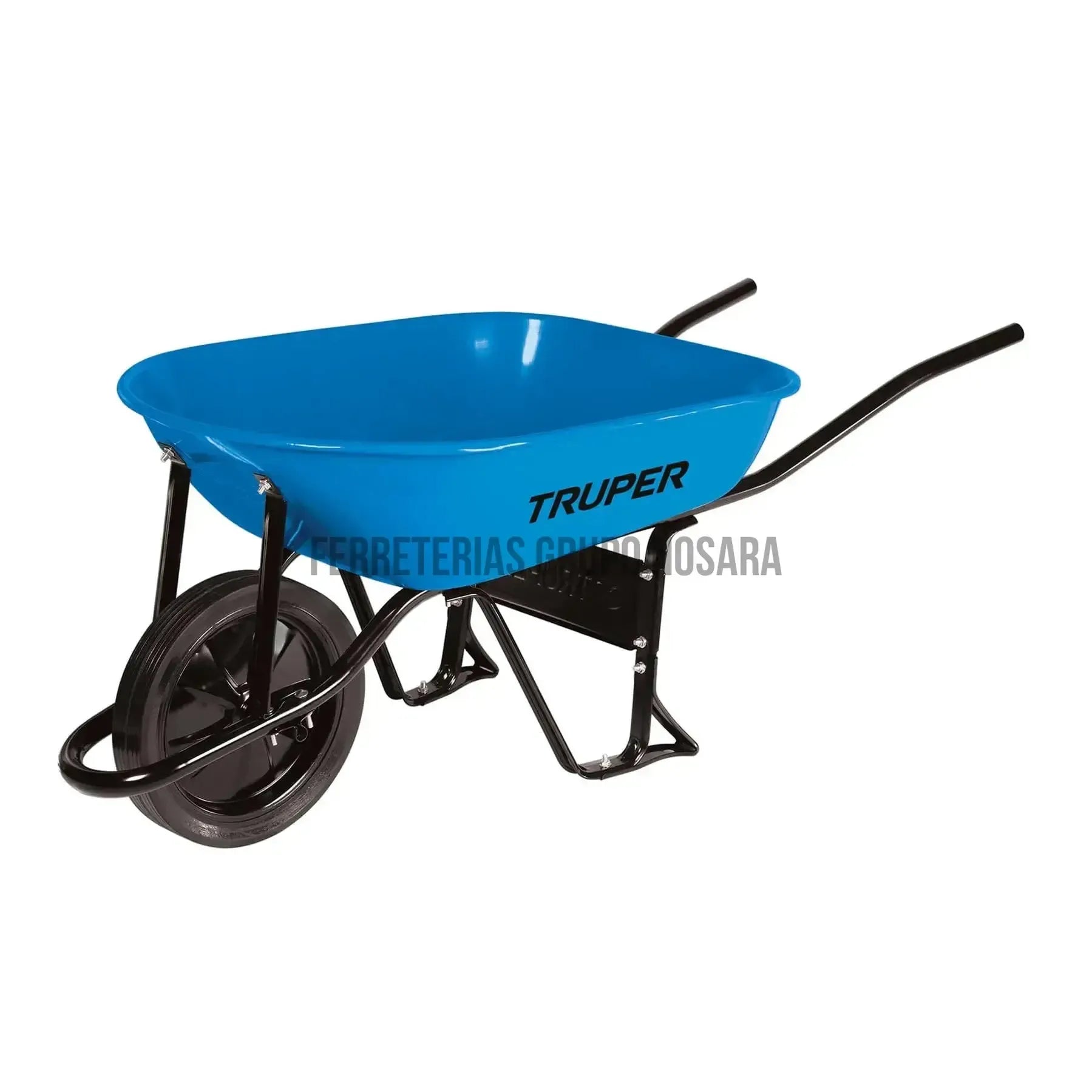 Carretilla llanta sólida, 80 lts / 11756-