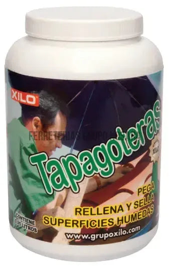 Pasta negra Tapagoteras 1/8 galon (480 ml) Xilo-
