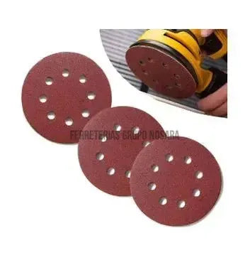 UYUSTOOLS LIJA VELCRO 5" #120 LJV5120-