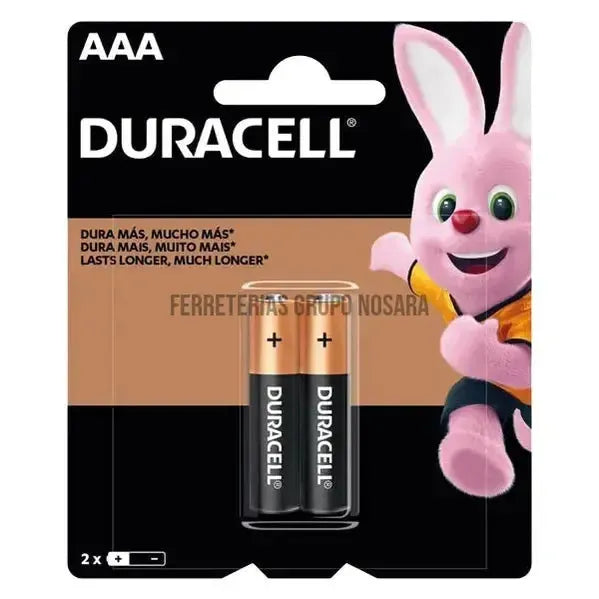 BATERIA DURACELL ALCALINA AAA 2PK-