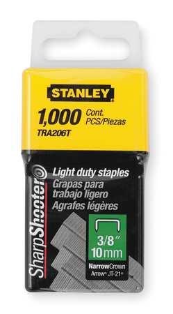 STAPLE 3/8"" STANLEY TRA206T