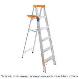 ESCALERA TIJERA ALUM 8 PELDAÑOS