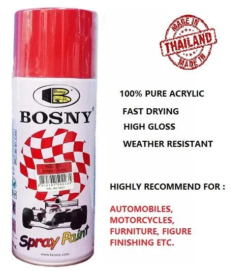 BOSNY SPRAY ROJO SEMAFORO SB-23