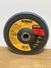 Disco abrasivo flap metal 7" x 22.2 mm grano 60 Dewalt DW8323-AR-101559-028877310541