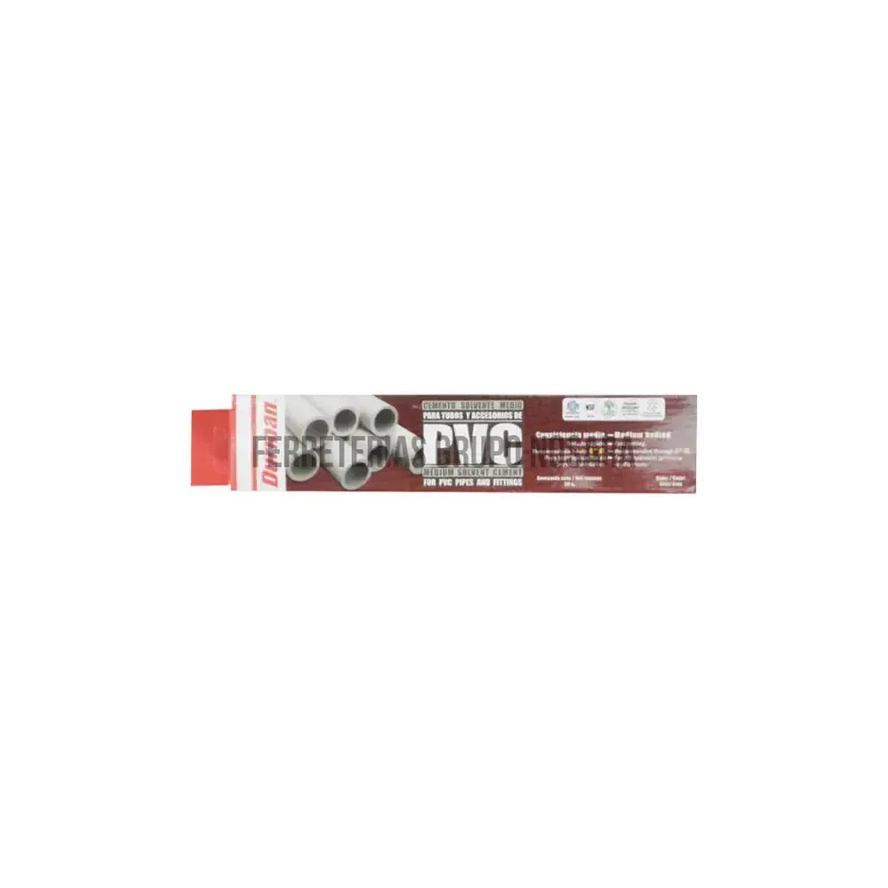Pegamento Pvc Uso General Tubo 50 g Durman-