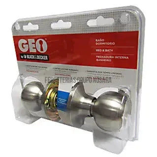 Cerradura pomo privacidad acero inoxidable Bola / 91150-032 Geo-
