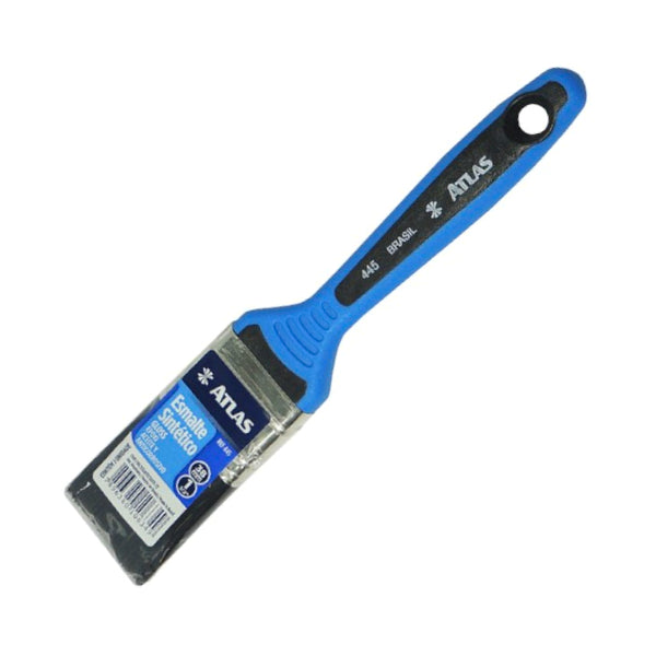 Brocha azul 445 cerda negra 1" Atlas
