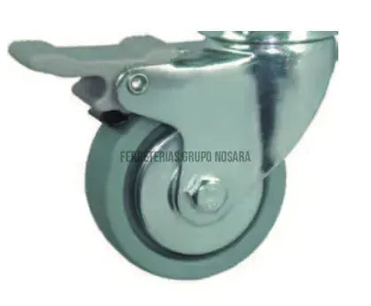 TECNI RUEDA POL GRIS PLAT GIRA FREN 60MM-