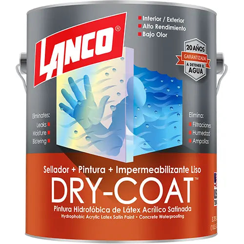 LANCO DRY COAT SATIN WHITE/ PAST DC3040-2