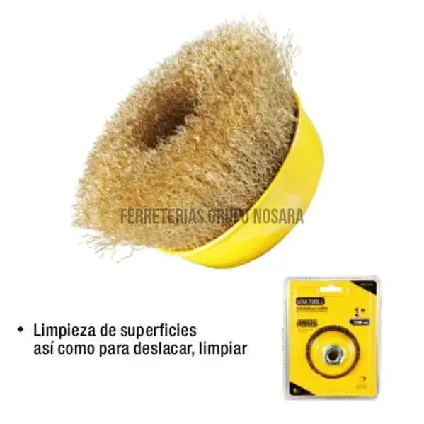 UYUSTOOLS CEPILLO COPA P/TALAD 4" EBC04B-