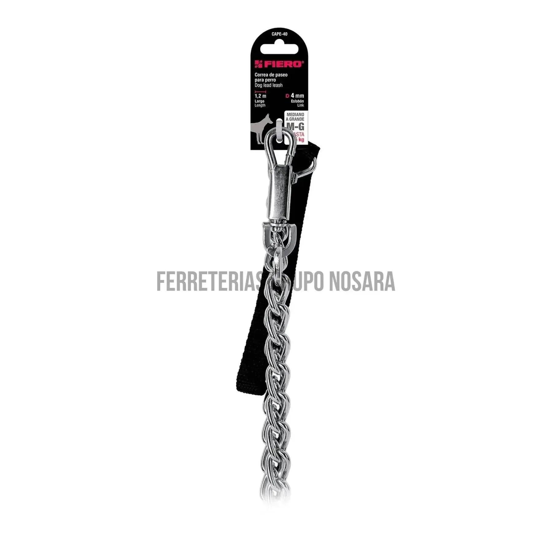 FIERO CORREA PERRO 4.0MM CAPE-40 #44284-