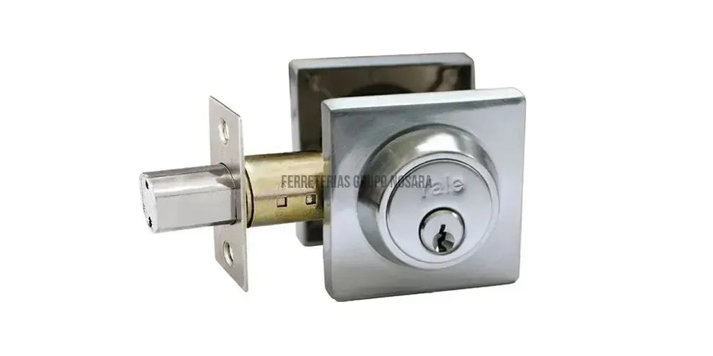 YALE CERROJO VIENA LLAVE MARIPOSA / US26D (10913) 07406-