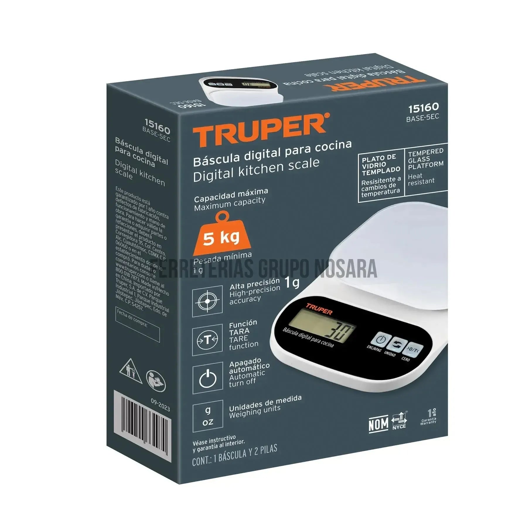 TRUPER ROMANA DIGITAL 5KG 15160-