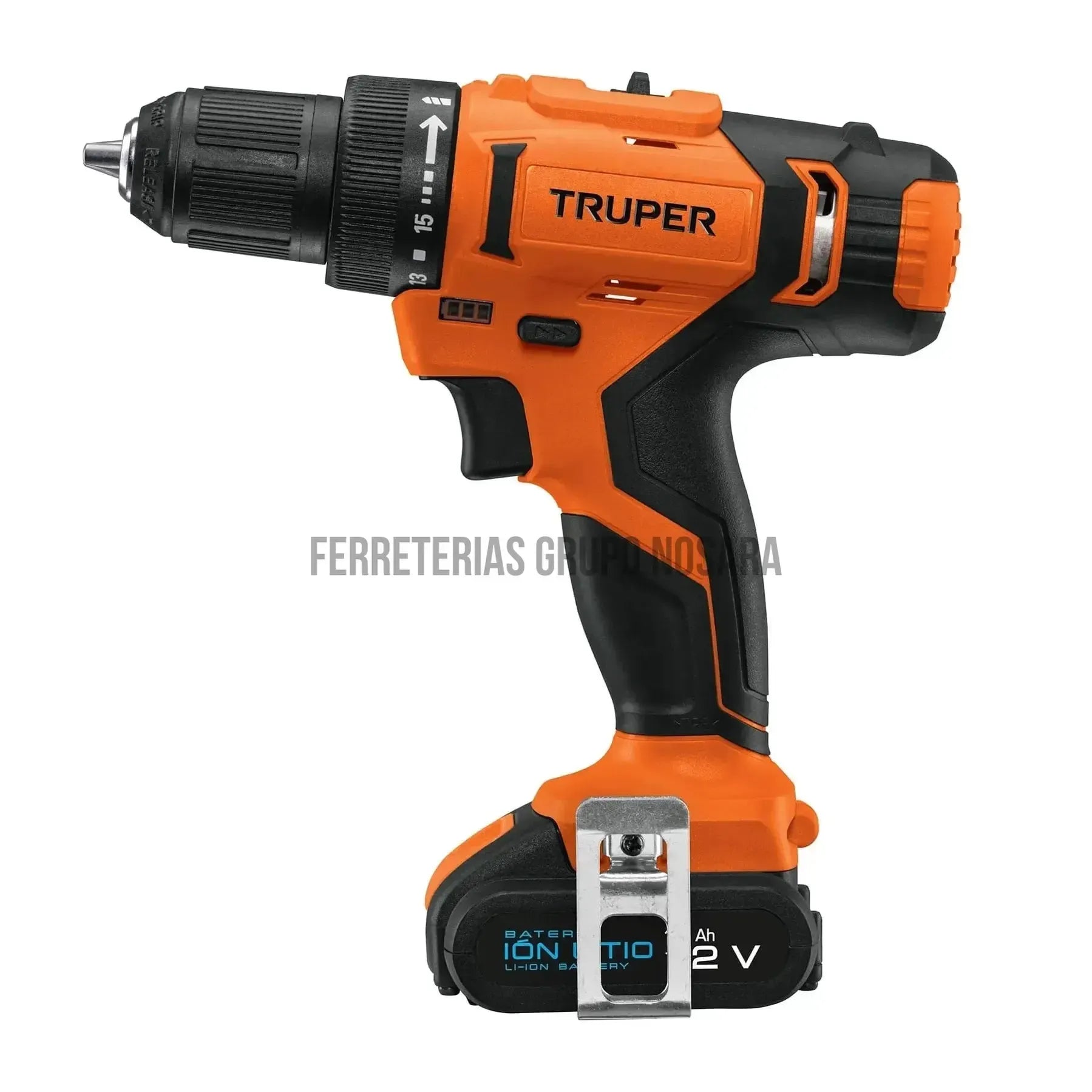 Taladro inalámbrico 3/8", 12 V, Truper / 18153-