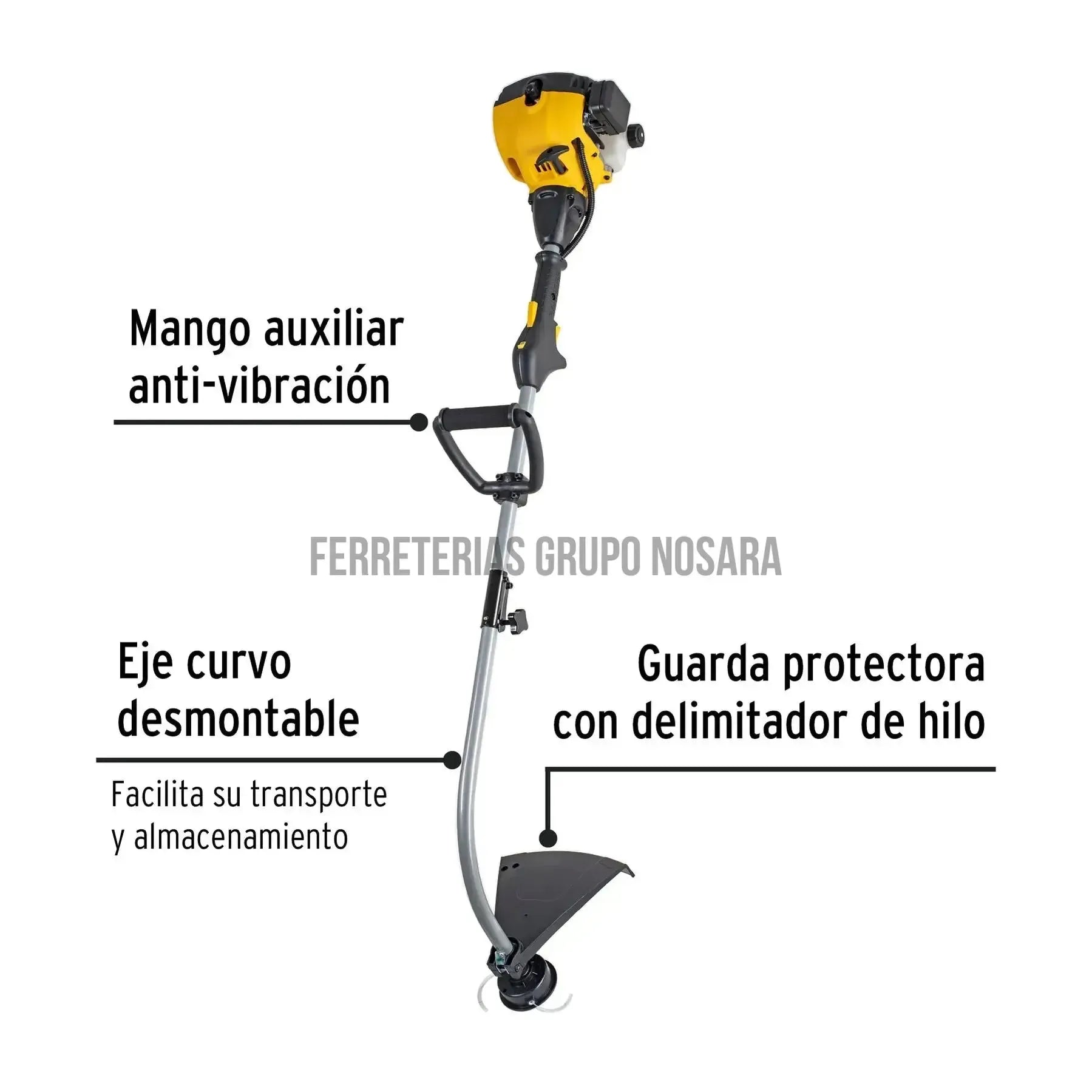 PRETUL MOTOGUADAÑA MGO 25CC 17¨ 22430-