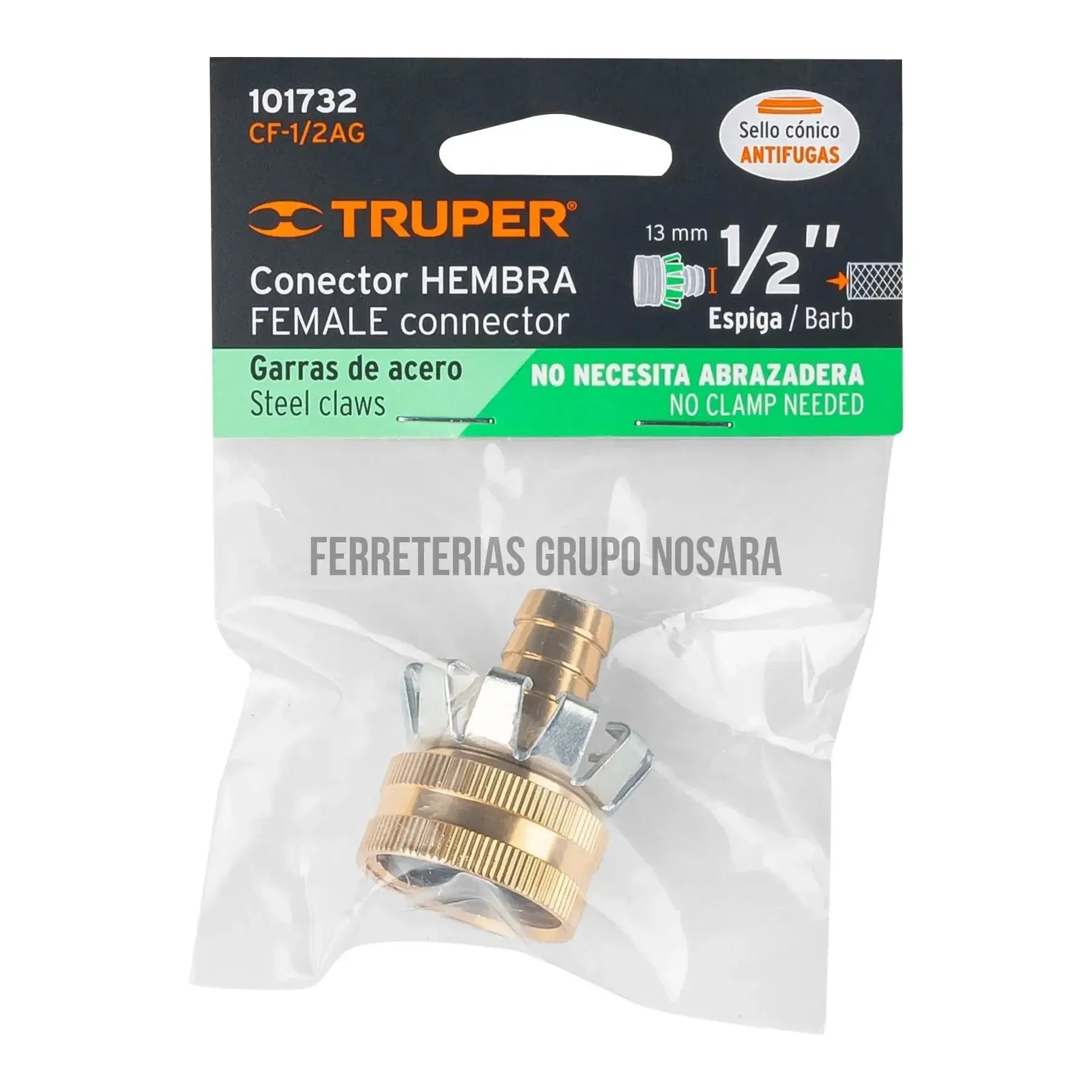 TRUPER ACOPLE BRON MANG 1/2 HEMBR 101732-