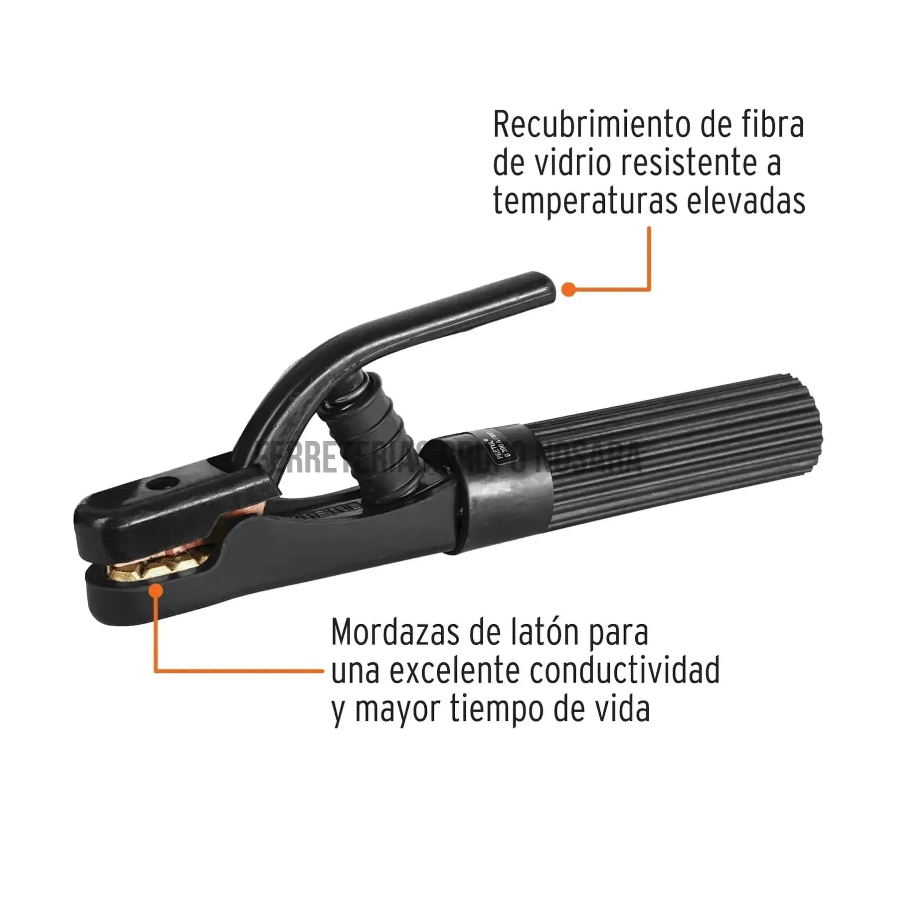 Pinza porta electrodo de 300 A, Pretul / 24232-