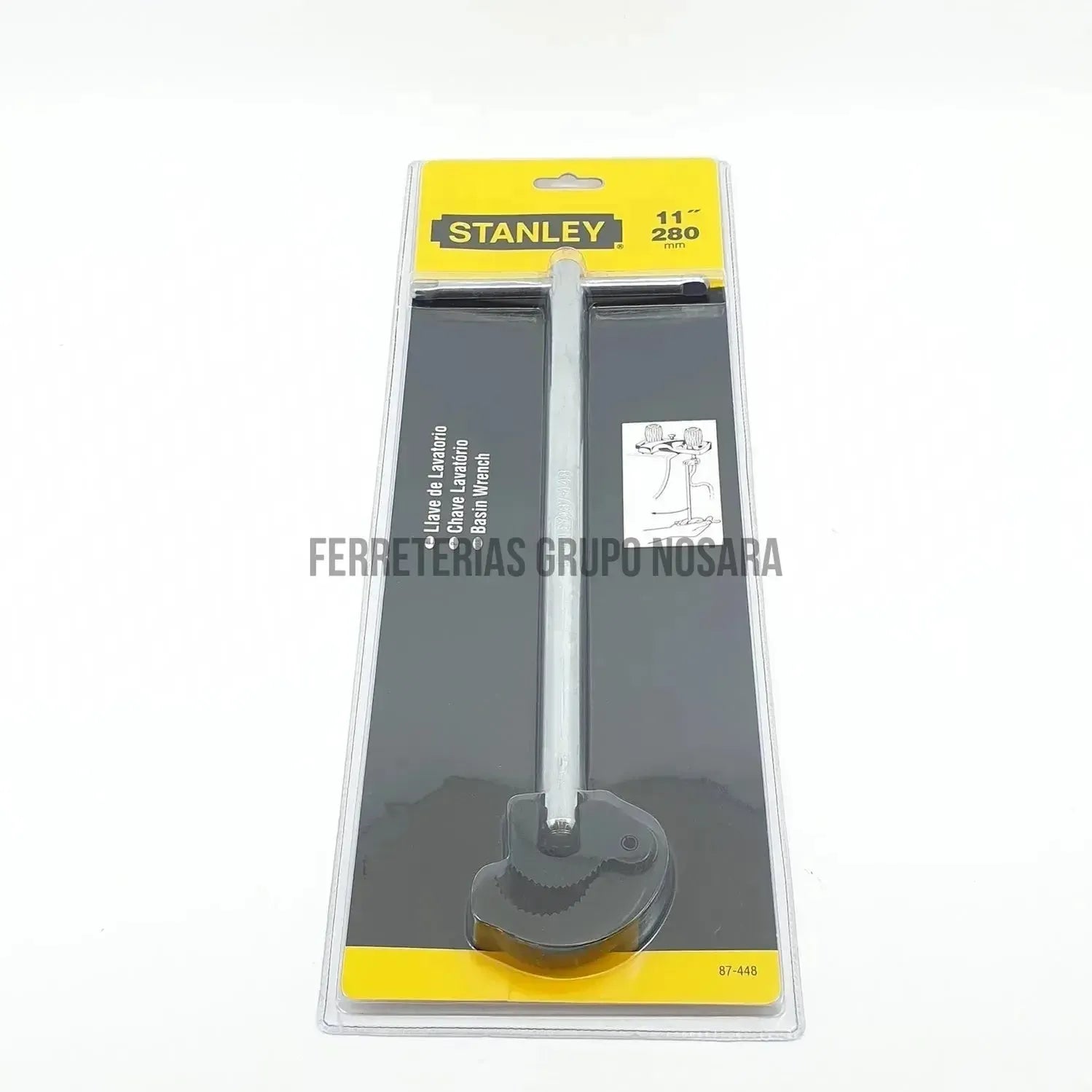 LLAVE CANGREJA 11" (280 mm) STANLEY 87-448-