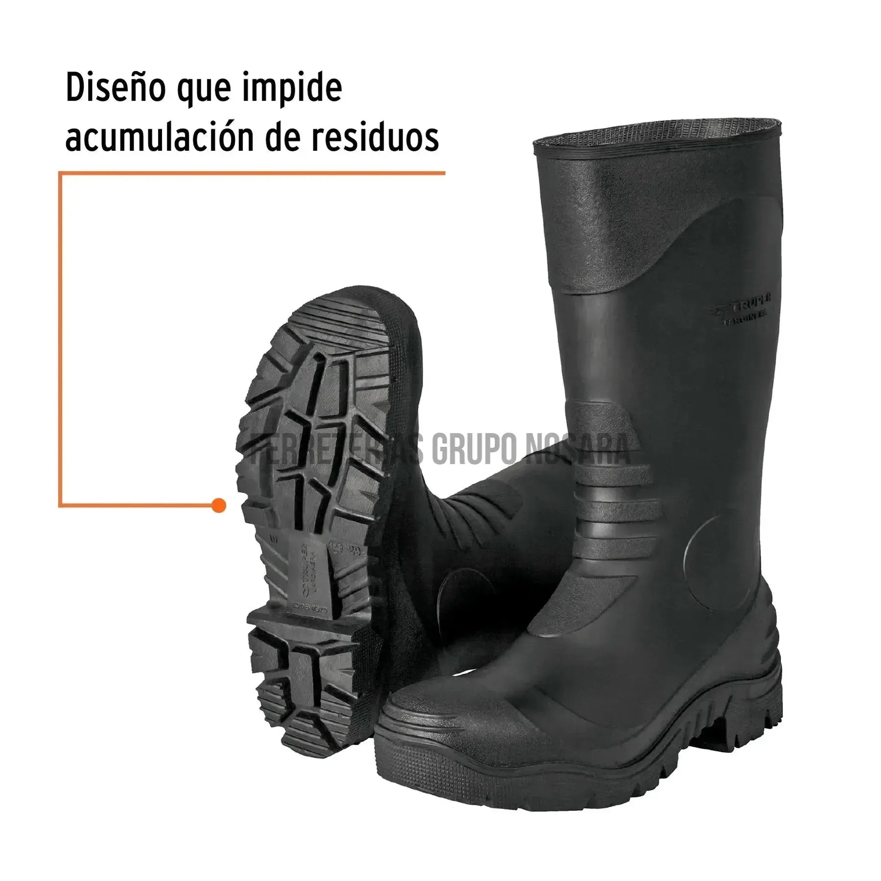 TRUPER BOTA JARDINERA PVC #25 17921-
