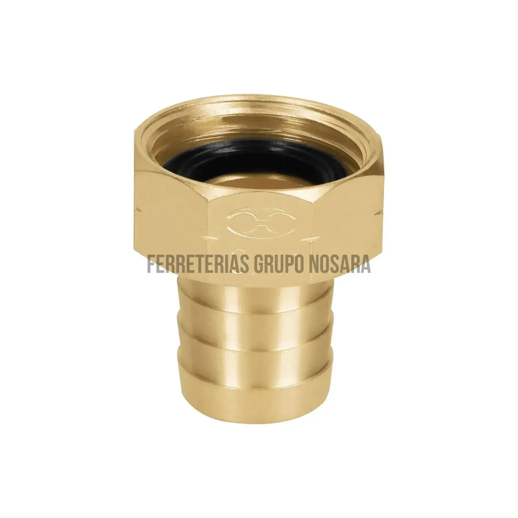 Conector 3/4' hembra de latón sólido para manguera, Truper / 12286-