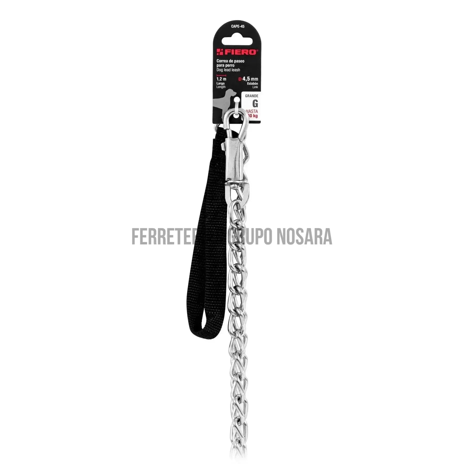 FIERO CORREA PERRO 4.5MM CAPE-45 #44285-