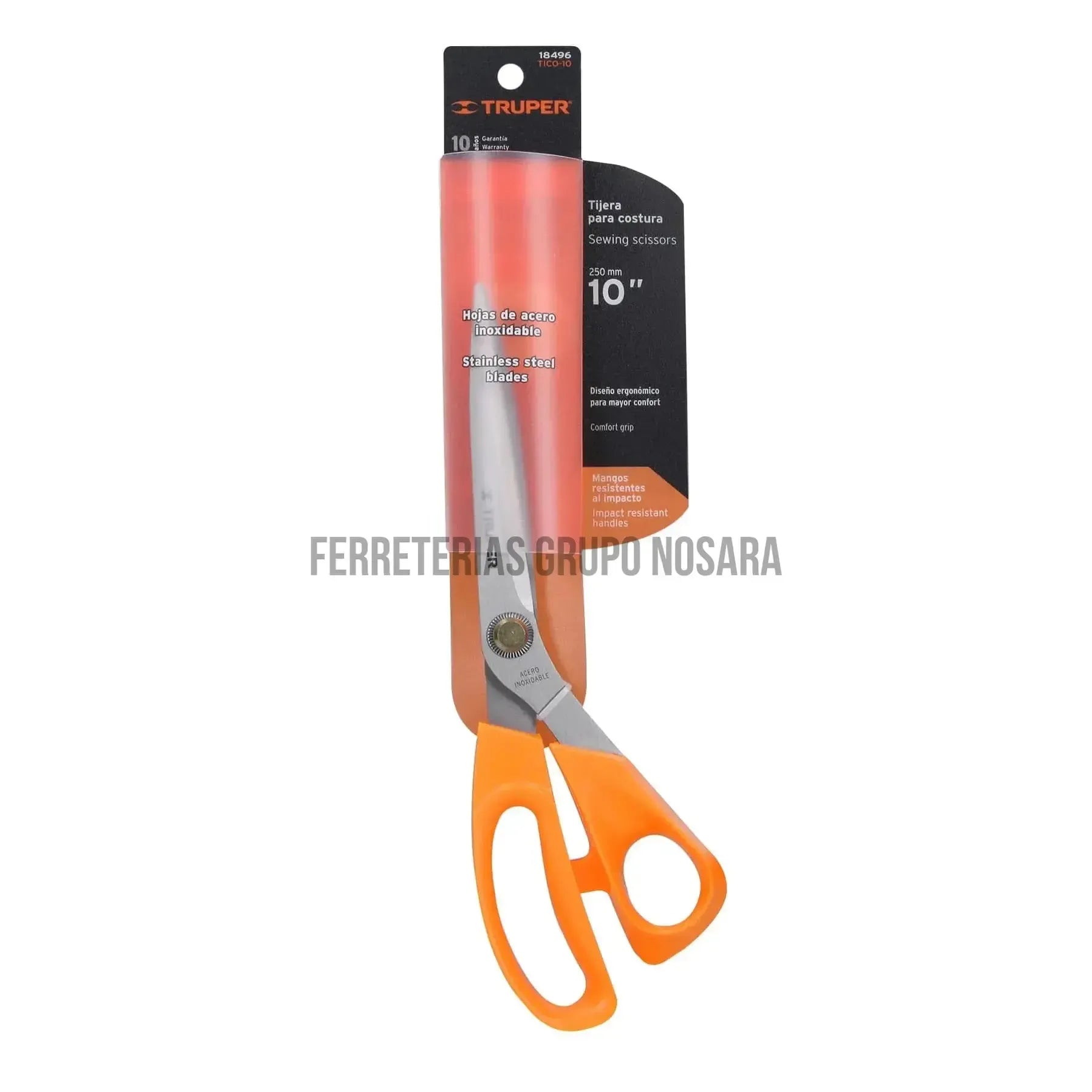 TRUPER TIJERA COSTURA ACERO INOX 18496-