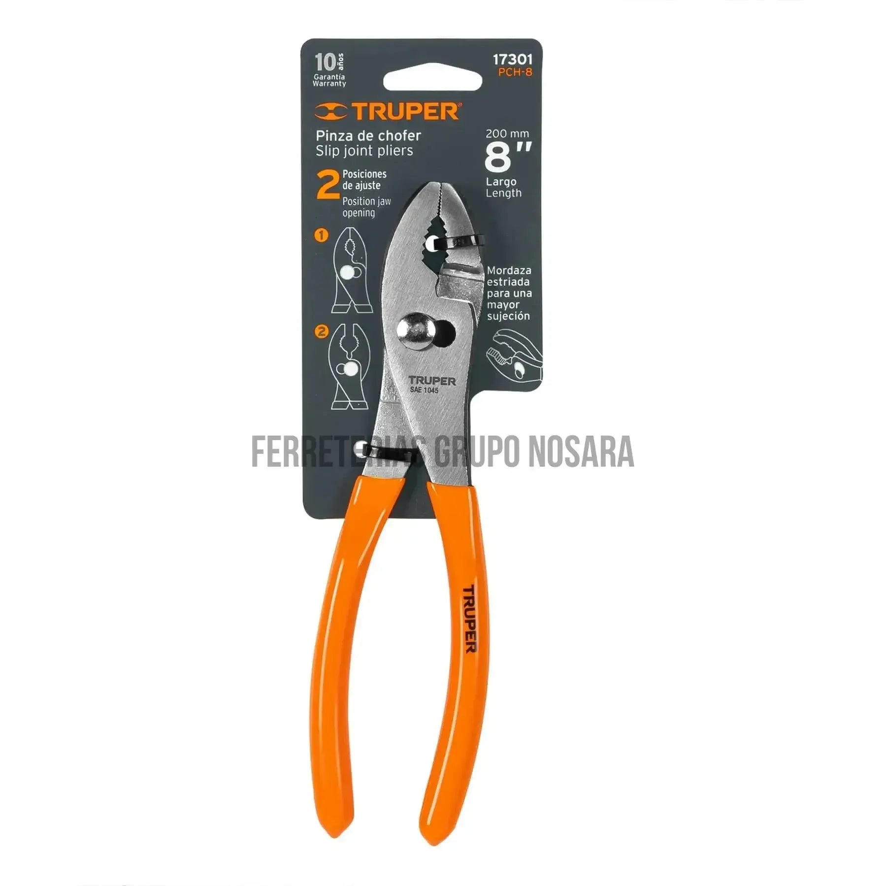 TRUPER ALICATE CHOFER 8" PCH-8 17301-