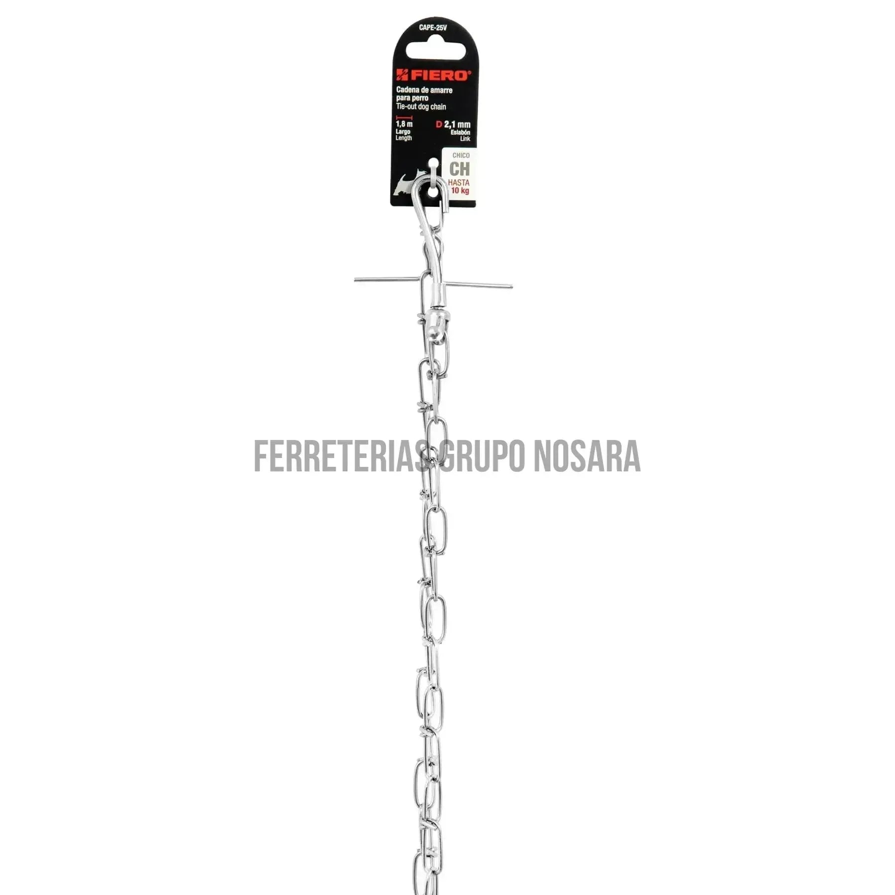 FIERO CADENA PERRO 2.7MM CAPE-35V #44315-