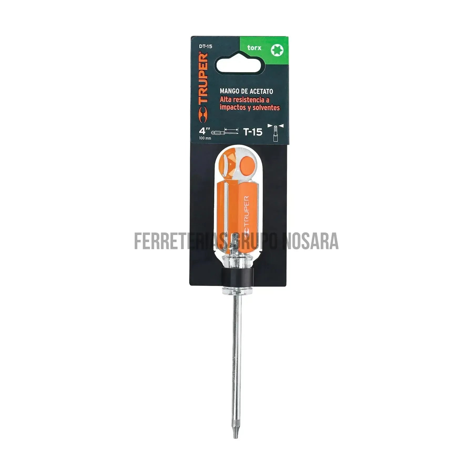 TRUPER DESATORNILLADOR P/TORX T-15 15102-