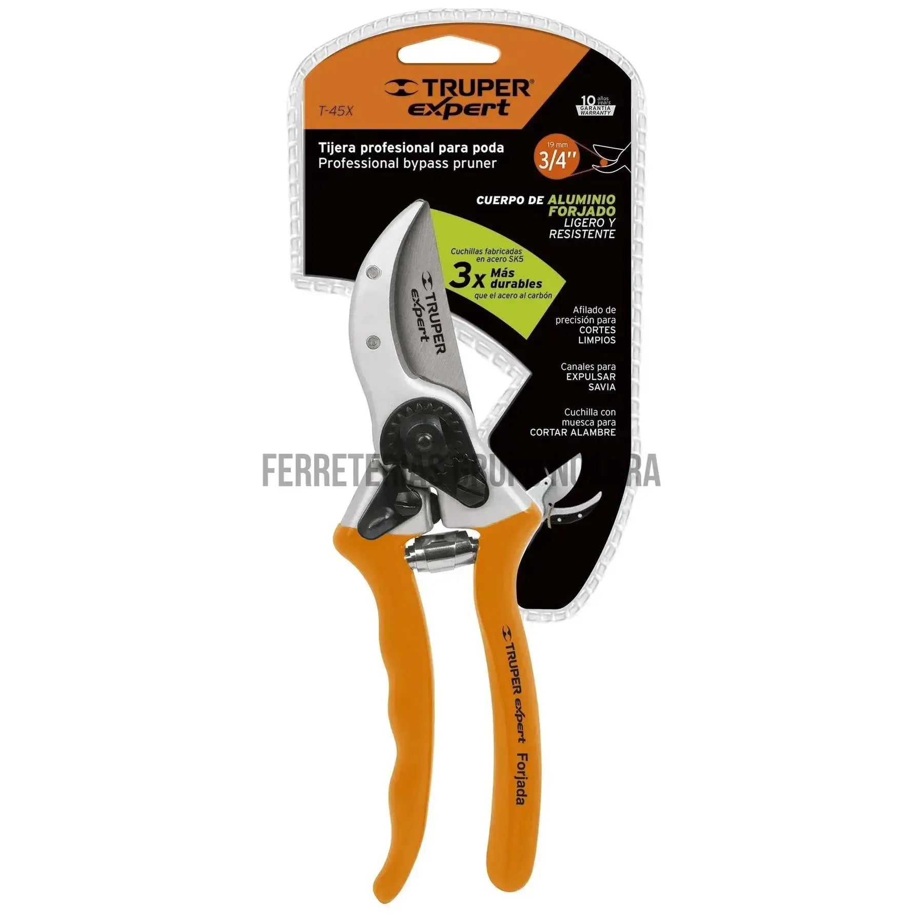 Tijera para poda 8' de aluminio forjado para diestro, Expert T45X /18469-