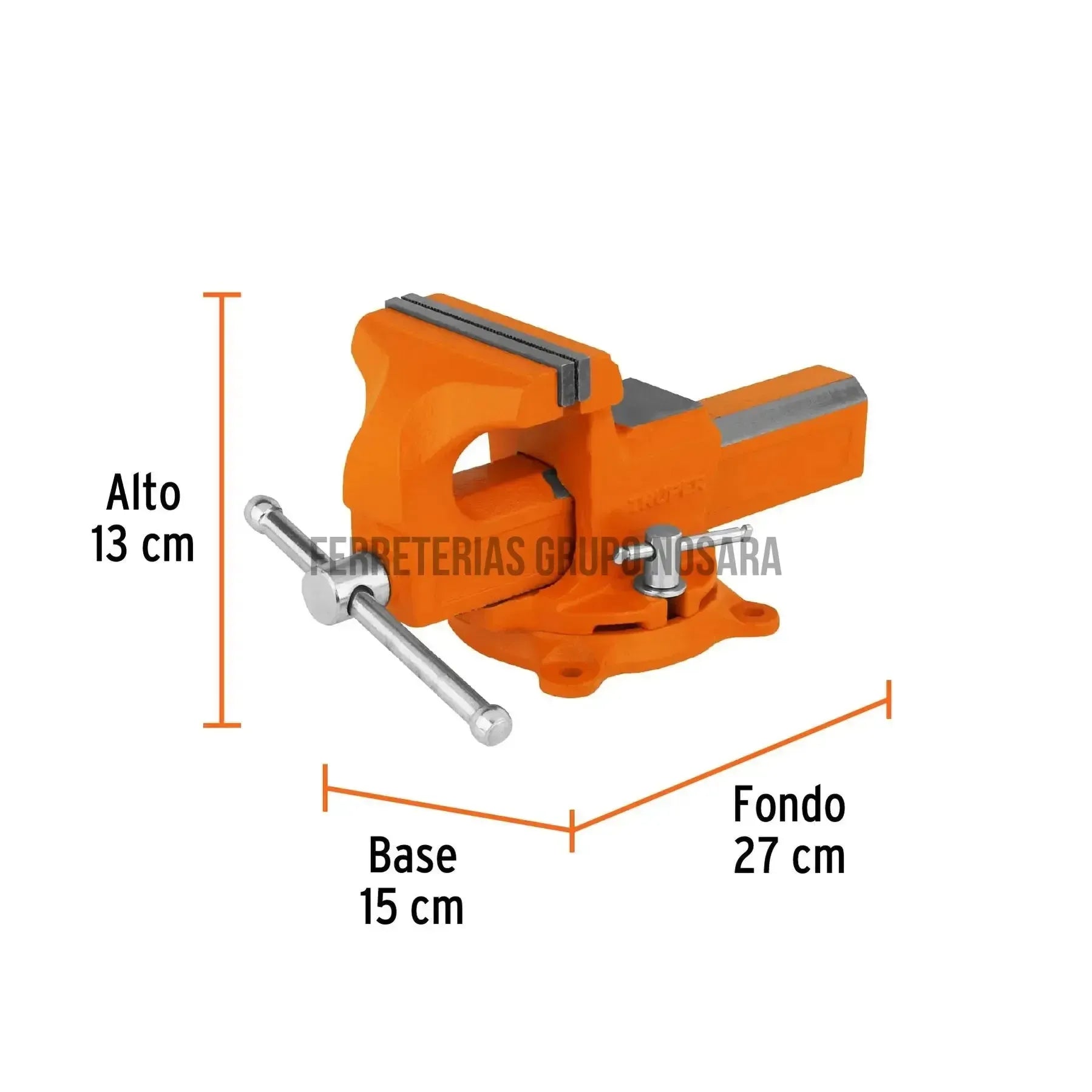 TRUPER PRENSA BANCO 4' TA-4-L 100199-