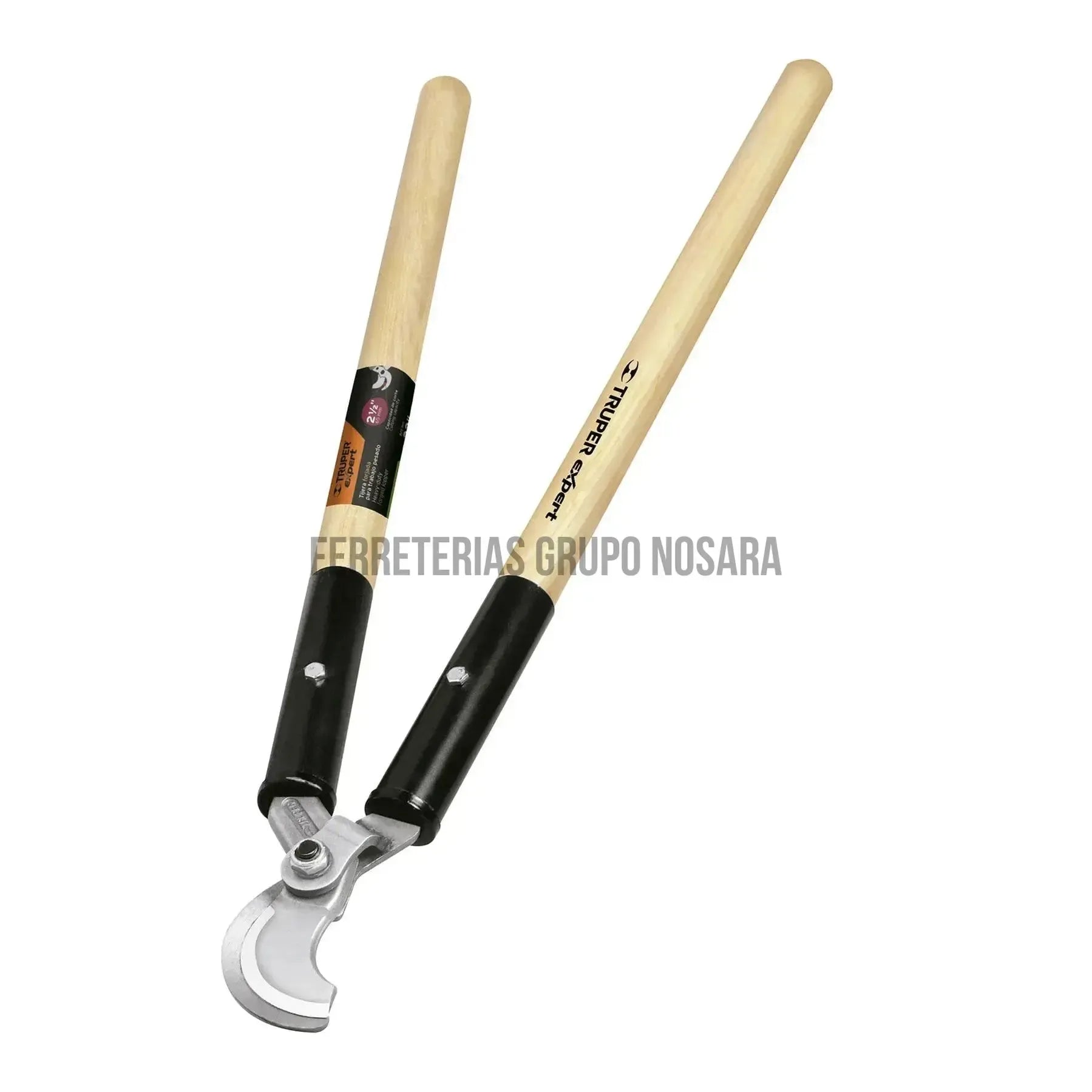 Tijera para ramas 80 cm uso rudo mangos de madera, Expert / 18400-