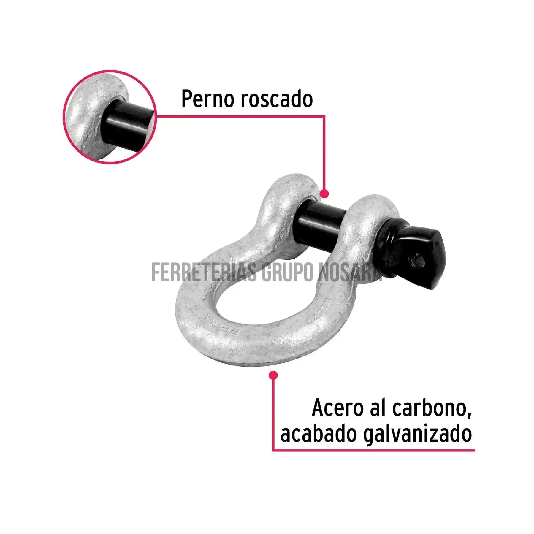 FIERO GRILLETE 1/2" GRI-1/2 44971-