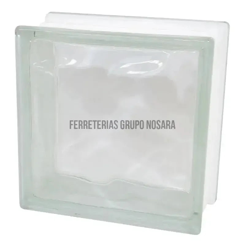 VIDRIO BLOCK CLOUD LIKE #3044001 / 19 x 19 x 8 cm-