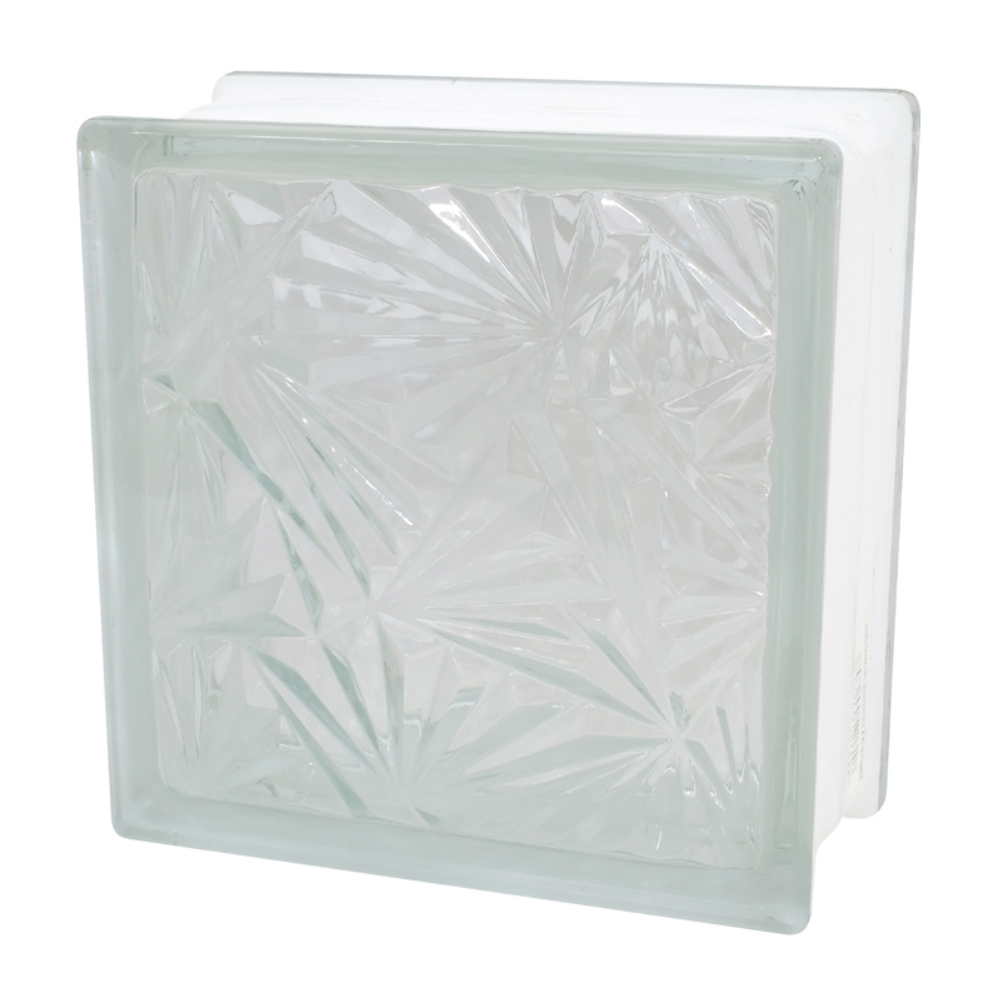 BLOCK ICE FLOWER/DIAMOND GLASS