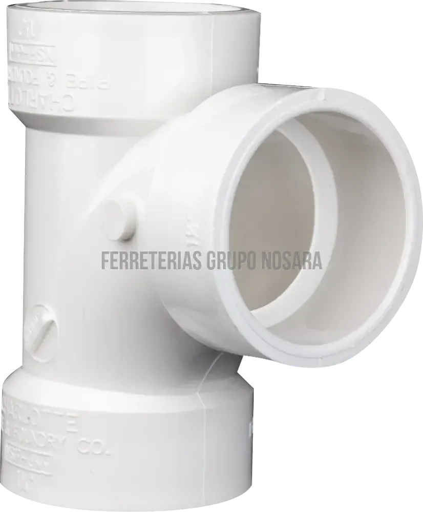 Amanco Tee sanitaria PVC SDR40 pared gruesa 100 mm (4")-