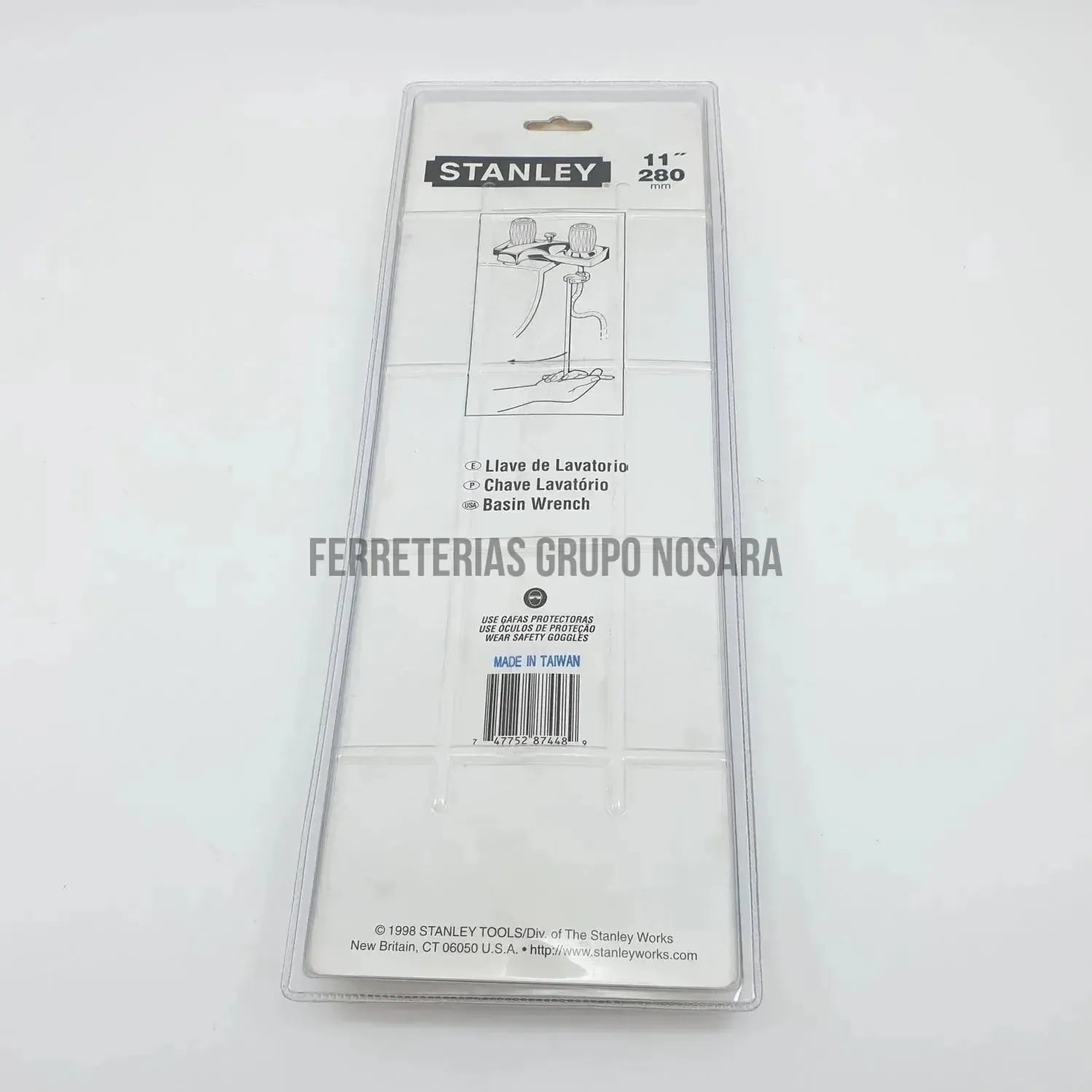 LLAVE CANGREJA 11" (280 mm) STANLEY 87-448-