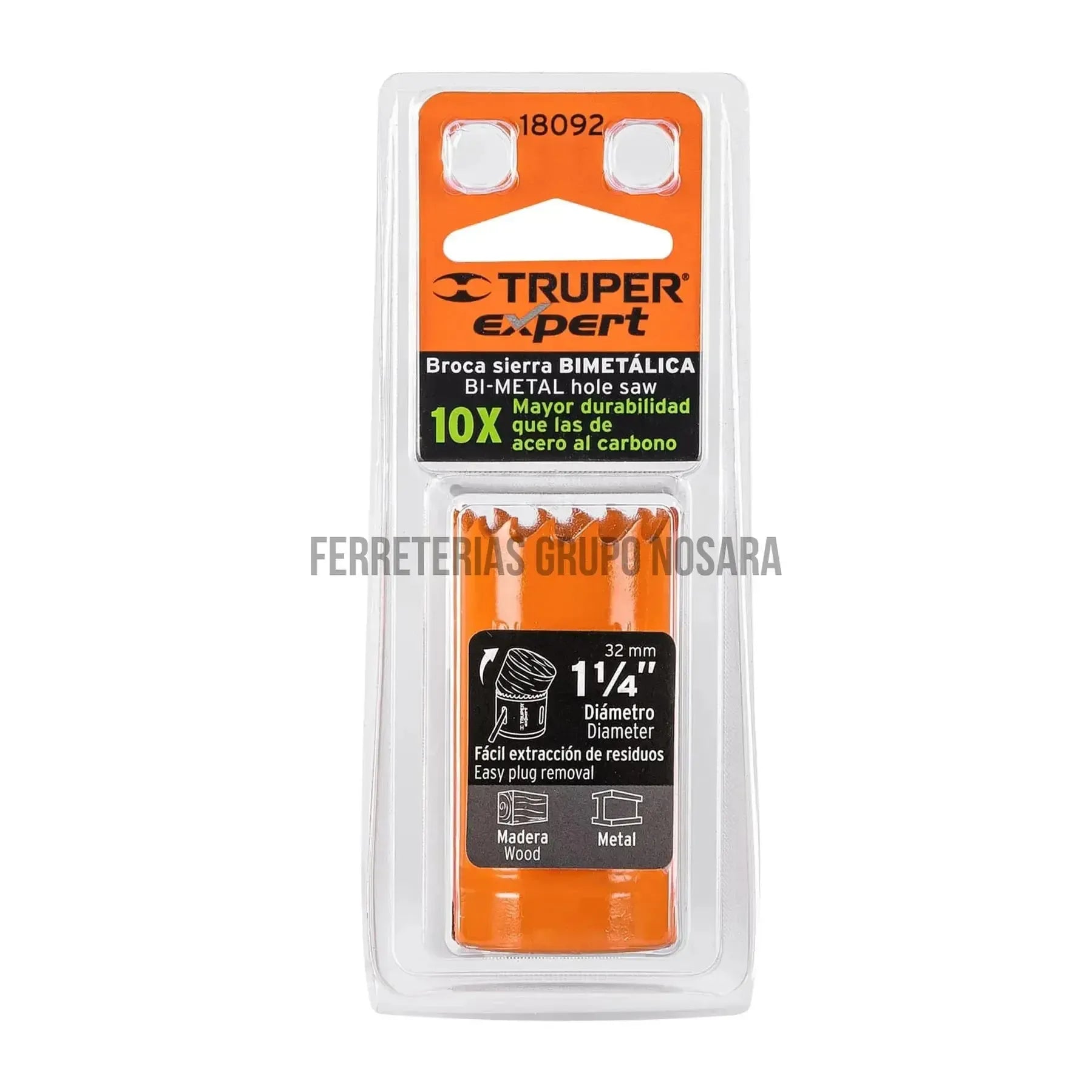 Broca sierra bimetálica 1-1/4 TRUPER / 18092-
