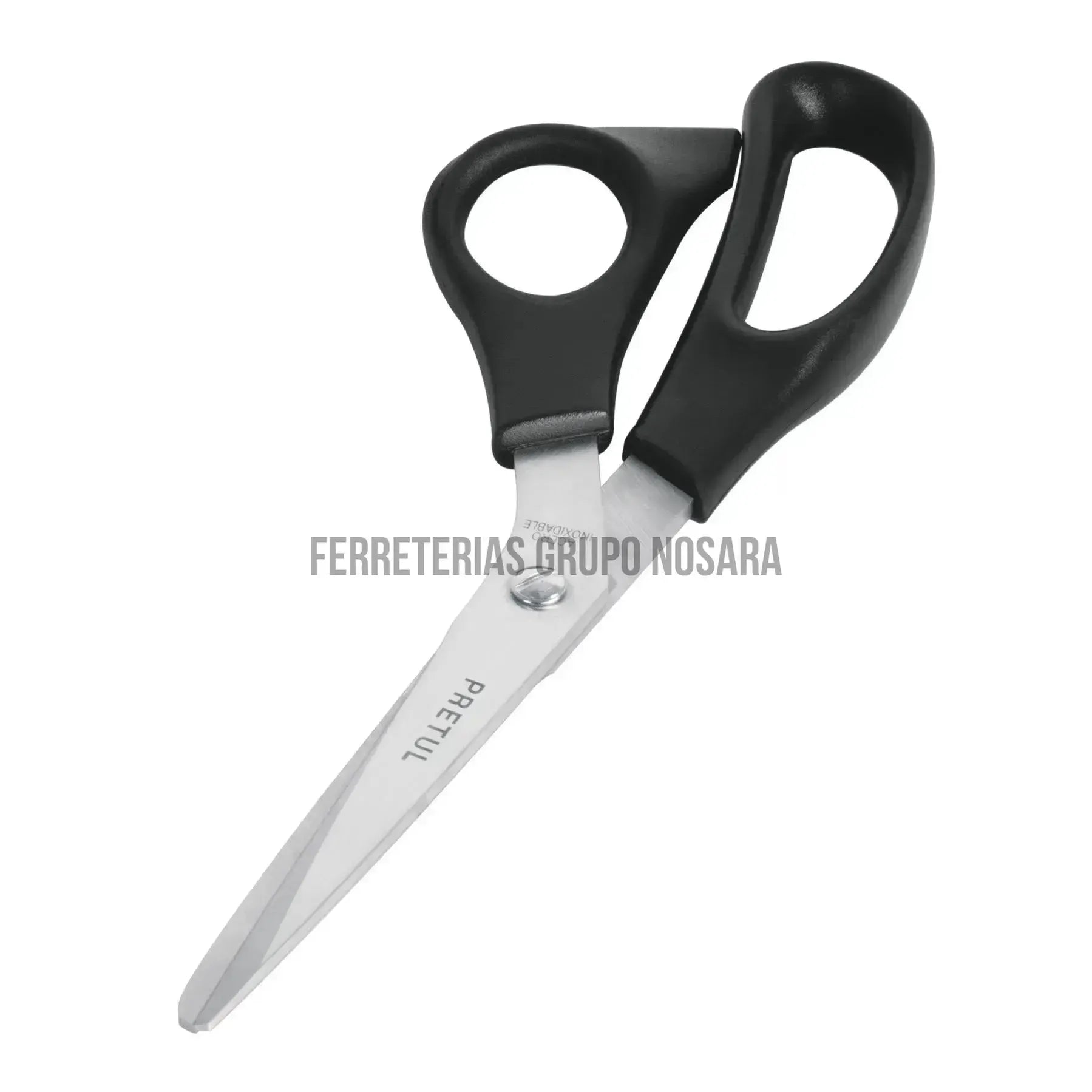 Tijera 8" de acero inoxidable para casa y oficina, Pretul / 23185-