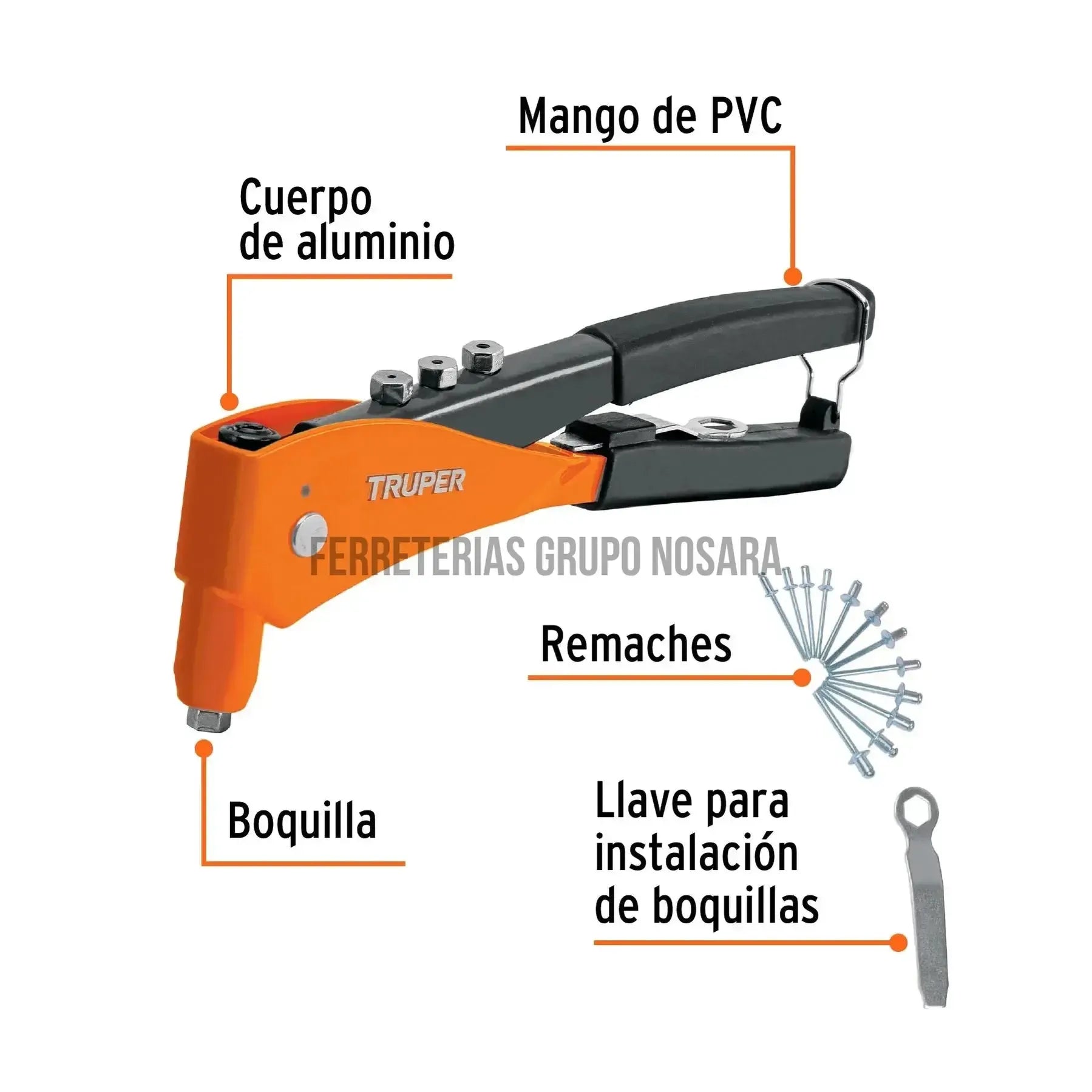 TRUPER REMACHADORA 9' PROF C/REMAC 17961-