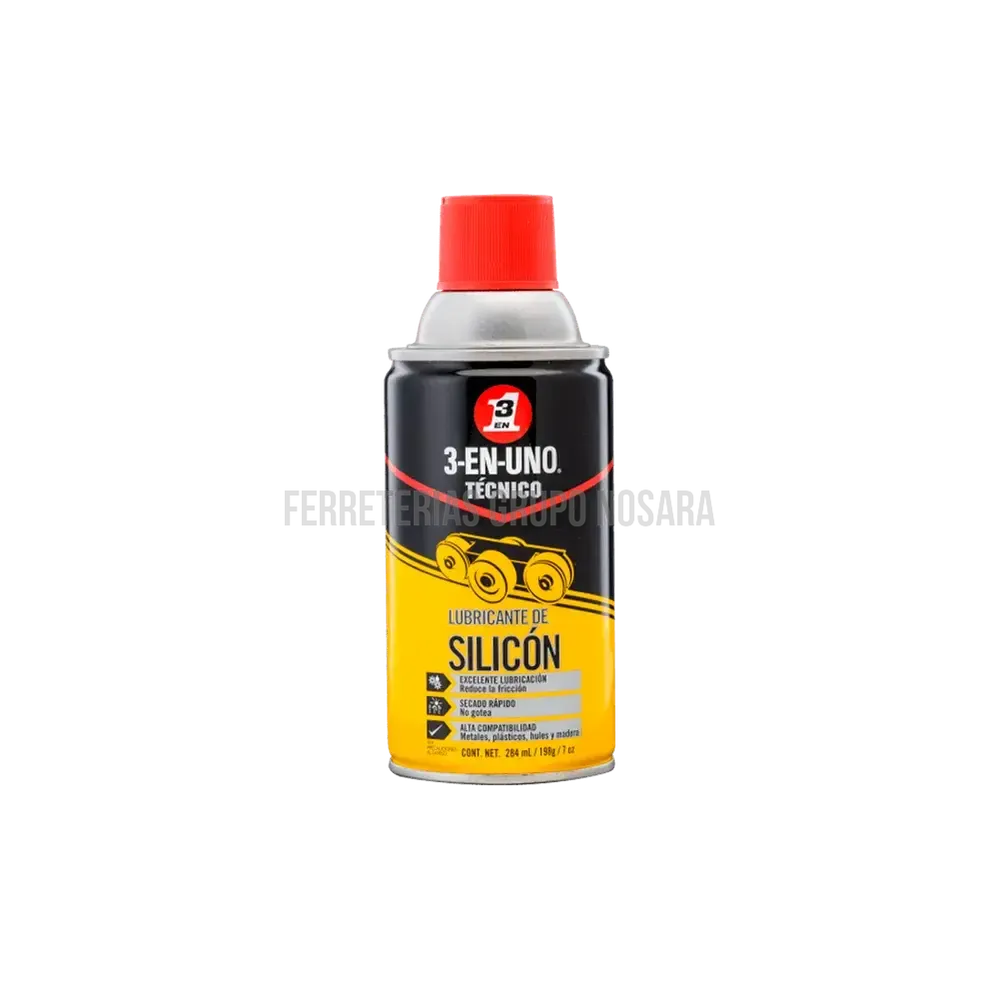 ACEITE LUBRICANT 3 EN 1 C/SILICON 284ML-