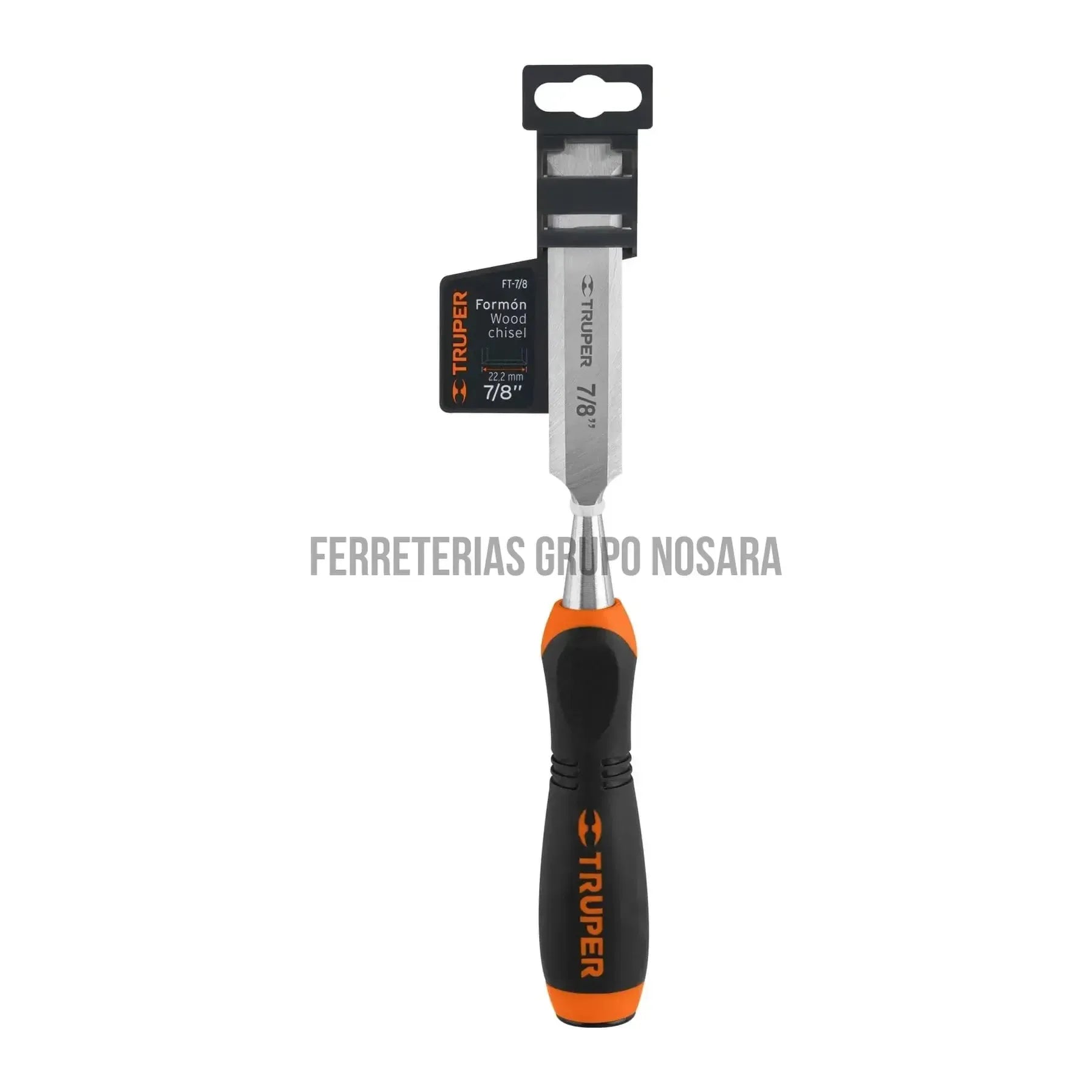Formón 7/8" mango Comfort Grip, Truper / 14630-