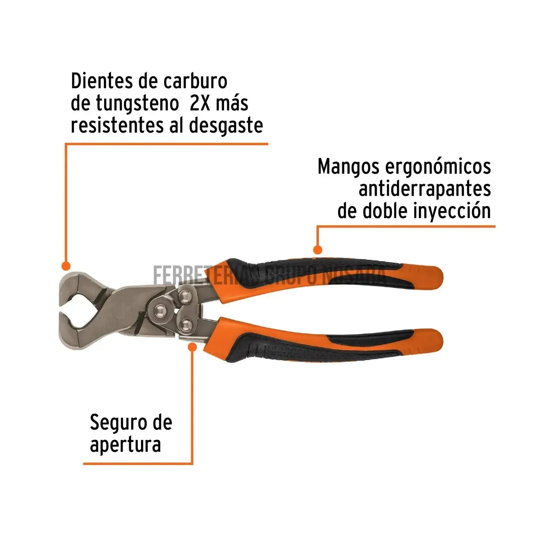 TRUPER TENAZA P/AZULEJO 9 11863-