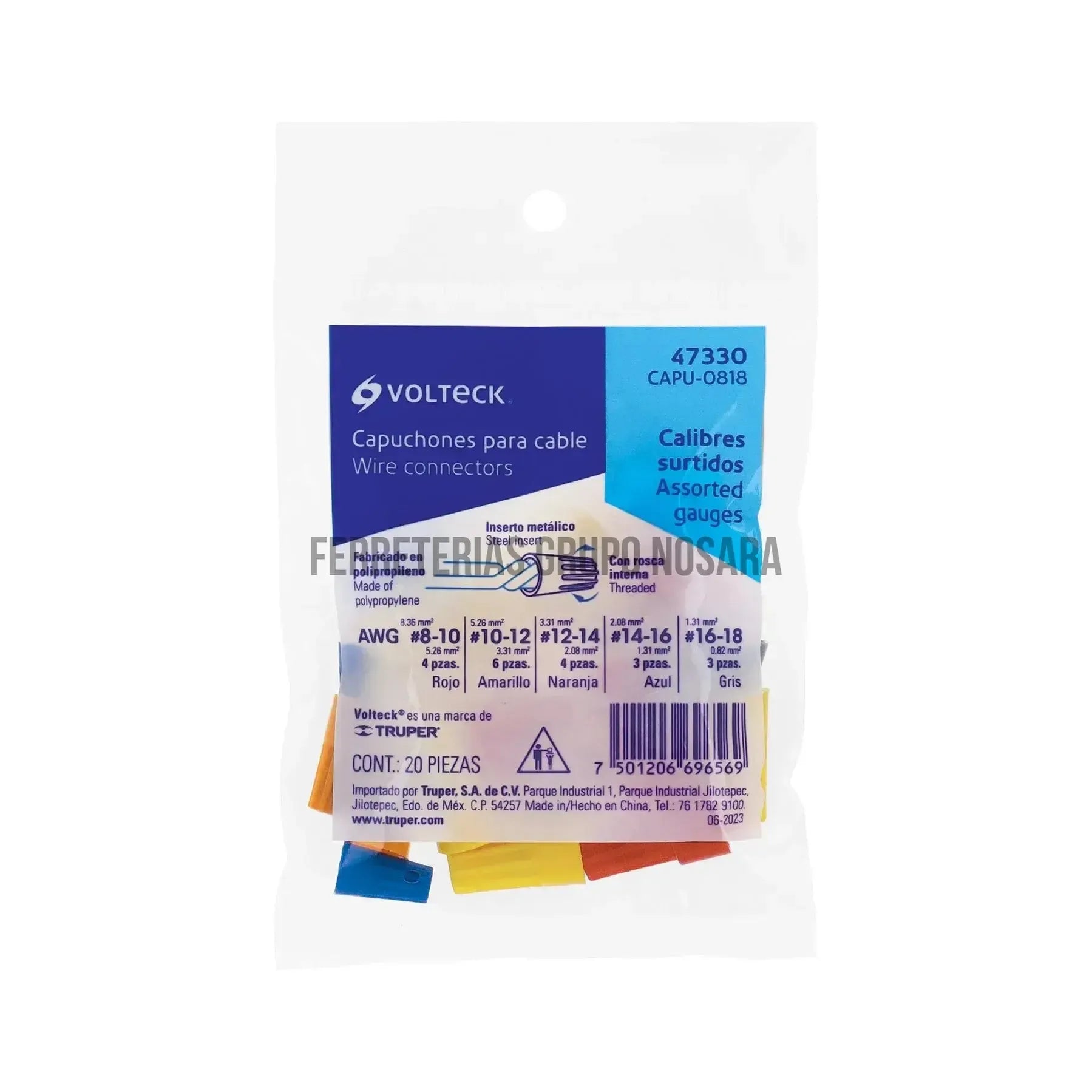 CONECTOR TORSION MIXTO 20PCS 47330-
