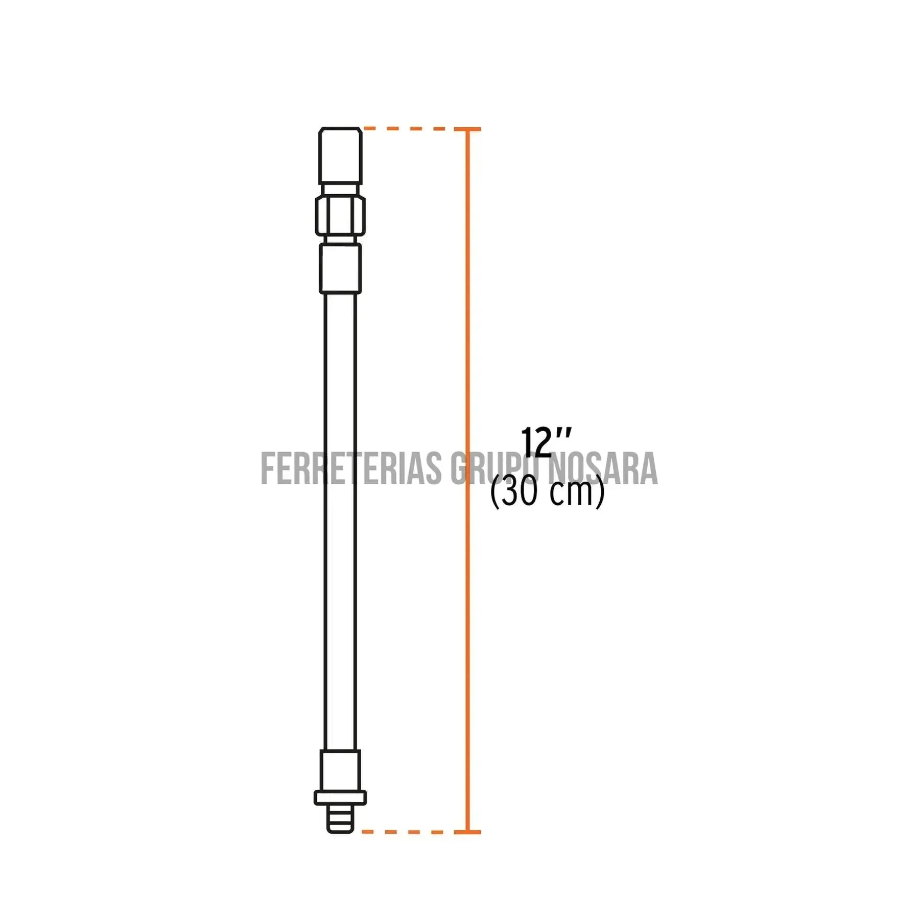 TRUPER MANGUERA P/ENGRASADORA FLEX 14862-
