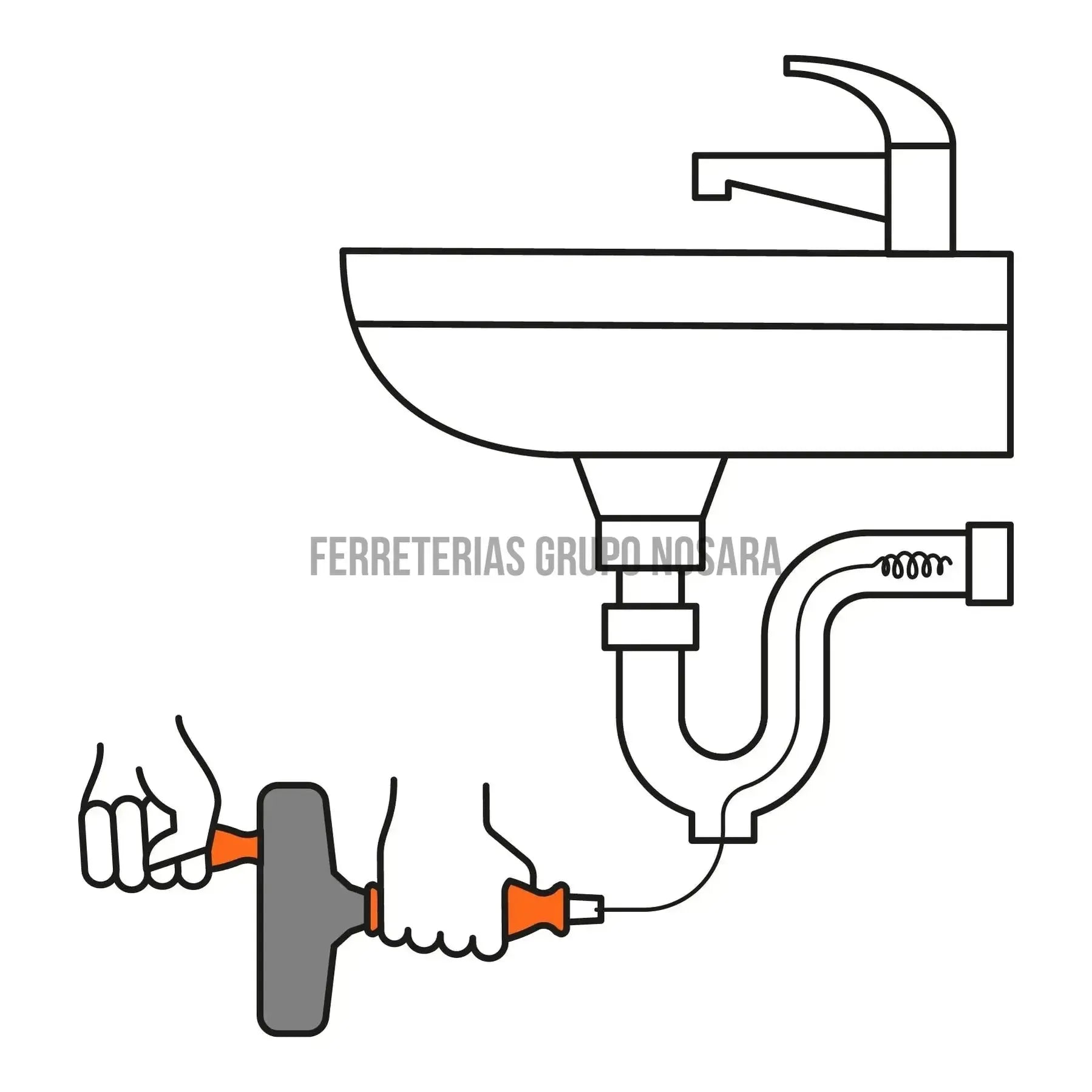 TRUPER SONDA DESTAPACAÑO 7.6M / 12279-