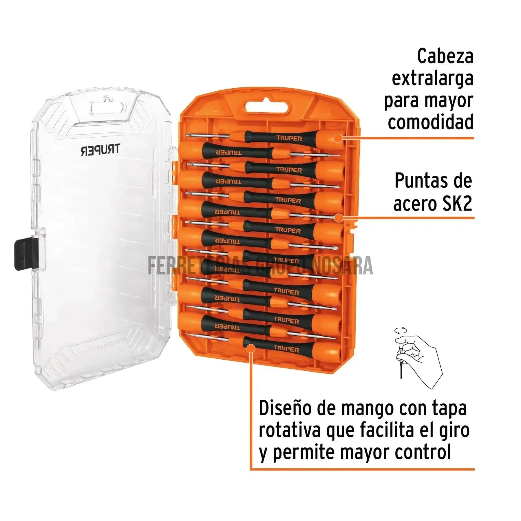 TRUPER JGO DESATORN JOYERO JYO-15 14205-